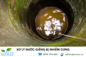 Xu ly nuoc gieng bi nhiem cung