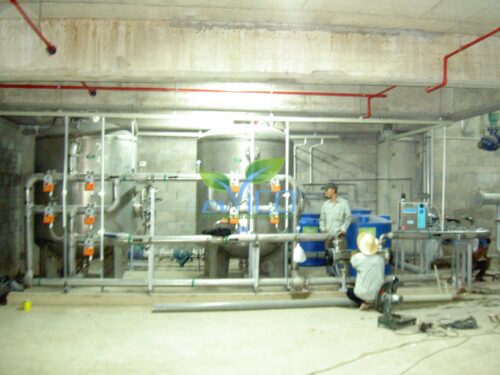 Hệ thống xử lý nước cấp với lưu lượng 2400 m3/ngày đêm, Công ty Môi trường ENVICO