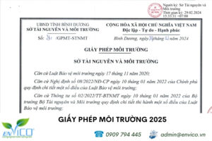 Thủ tục xin cấp GPMT năm 2025