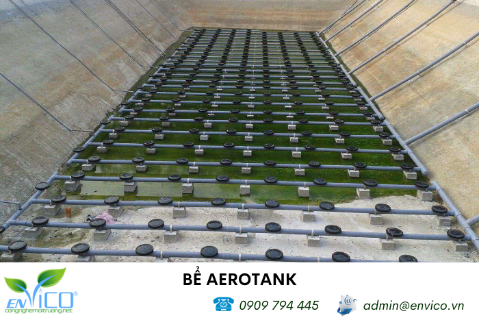 be aerotank trong xu ly nuoc thai envico 1