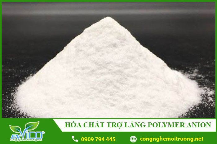 Hóa chất trợ lắng Polymer Anion envico