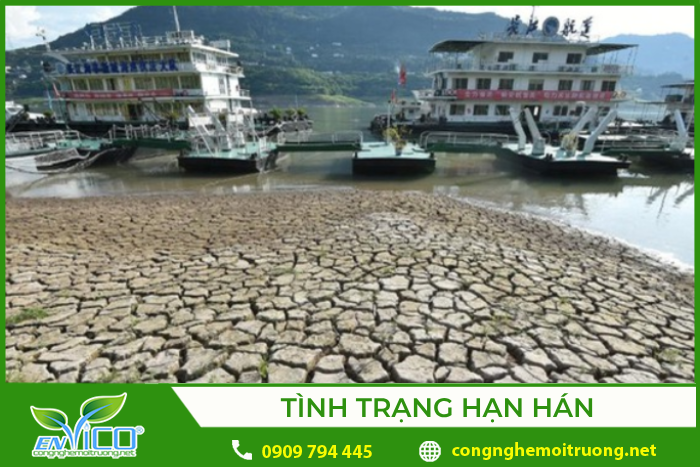Tình trạng hạn hán nghiêm trọng ở một số quốc gia cần mưa nhân tạo