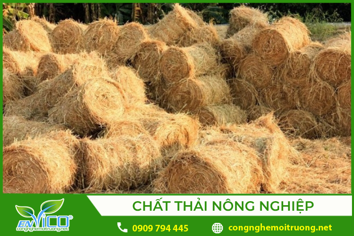 Chất thải nông nghiệp dùng làm nguyên liệu sinh khối