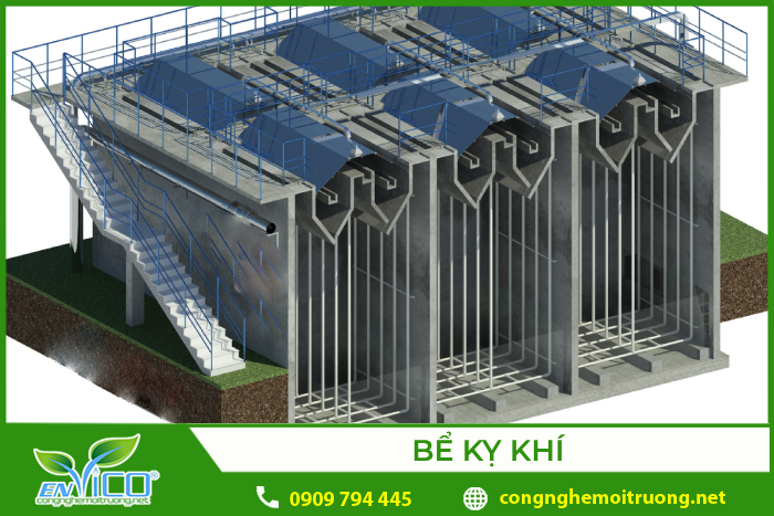 Bể kỵ khí vách ngăn trong xử lý nước thải
