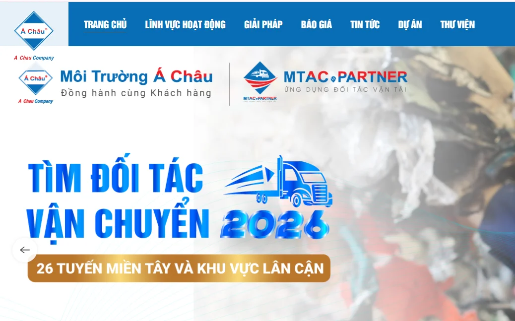 công ty Môi Trường Á Châu tư vấn môi trường xử lý chất thải tái chế