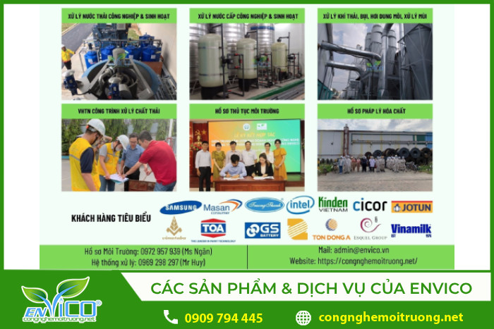 Envico là một trong những công ty tư vấn môi trường uy tín hàng đầu
