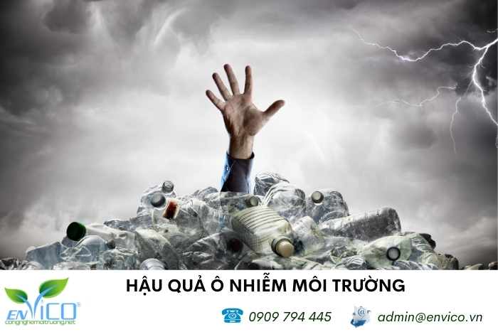 hau qua cua o nhiem moi truong hien nay