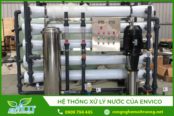 Hệ thống xử lý nước cấp của Envico