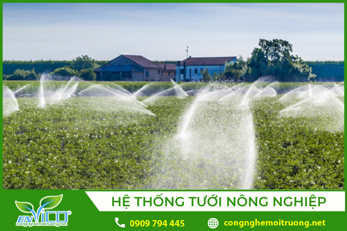 Hệ thống tưới tiêu từ nguồn nước ngầm