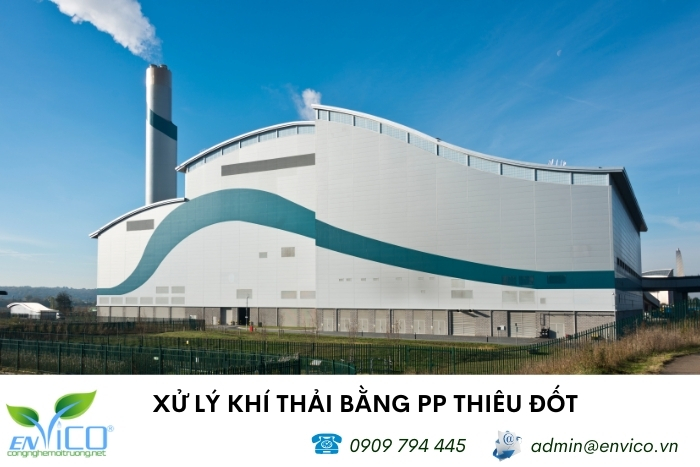 Xử lý khí thải bằng phương pháp thiêu đốt