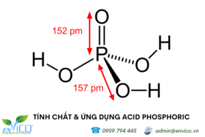 công thức hóa học của Acid Phosphoric envico