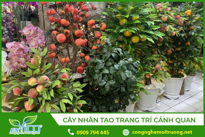 Cây giả trang trí cảnh quan
