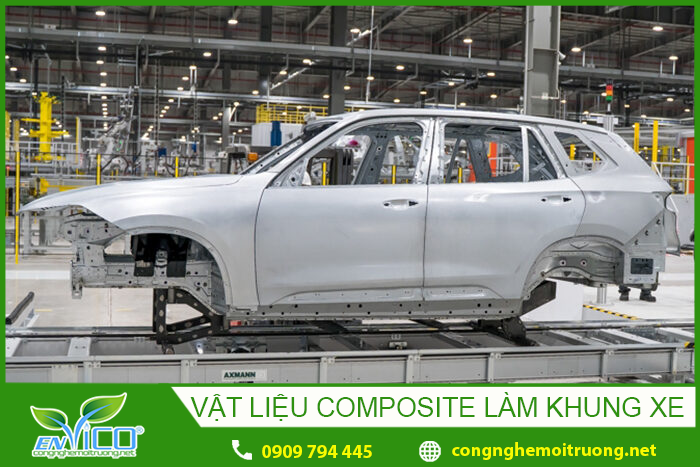 Ứng dụng vật liệu composite làm khung xe ô-tô