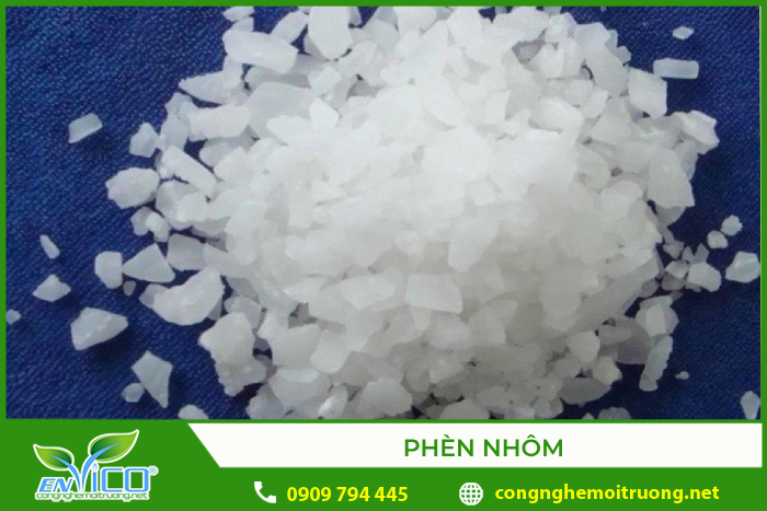 Phèn nhôm là chất đông tụ được sử dụng rộng rãi nhất