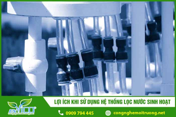 loi ich khi su dung he thong loc nuoc sinh hoat