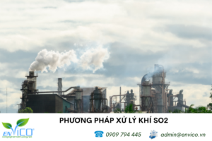 Sơ đồ hệ thống xử lý khí SO2 bằng nước