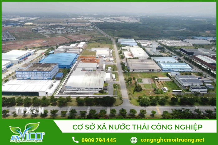 Nhà máy, khu công nghiệp, khu chế xuất, bệnh viện, trường học,.. là các cơ sở xả nước thải công nghiệp