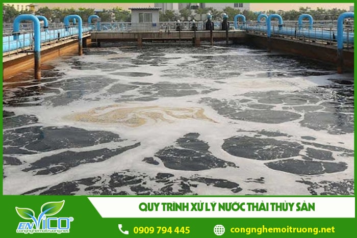 quy trinh xu ly nuoc thai che bien thuy hai san 1
