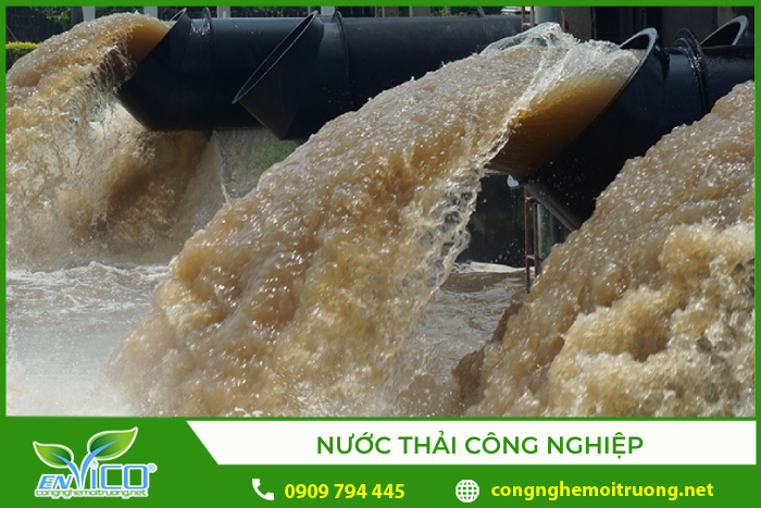 nước thải công nghiệp thải ra môi trường