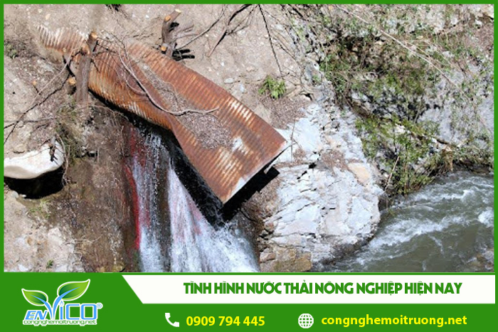 tinh hinh nuoc thai nong nghiep hien nay