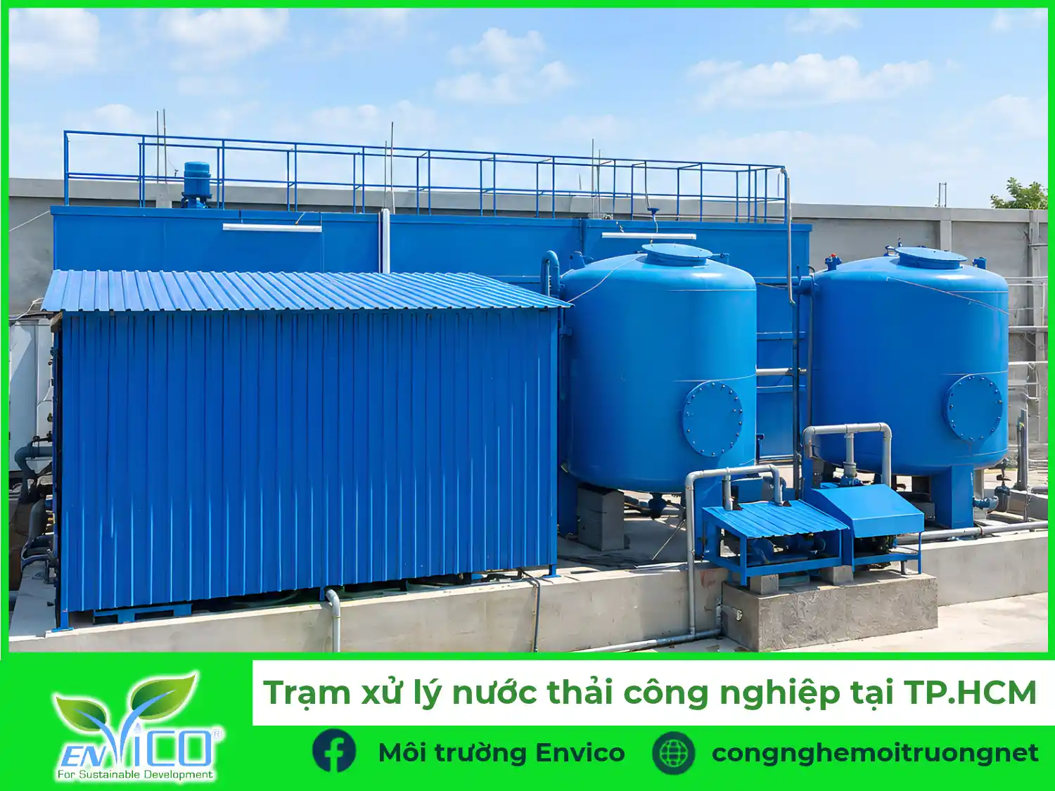 Công ty xử lý nước thải TP.HCM thi công trạm xử lý nước thải công nghiệp