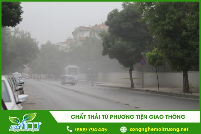 chất thải từ phương tiện giao thông 1