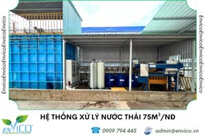 Hệ thống xử lý nước thải Compass 2 75m3 ngày đêm