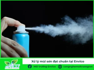 Xử lý mùi sơn đạt chuẩn ENVICO