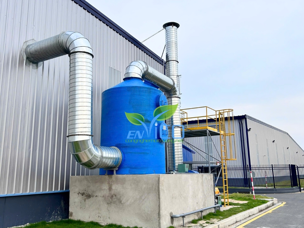 Xu ly khi thai hoi hoa chat asahi cong suat 150000 2