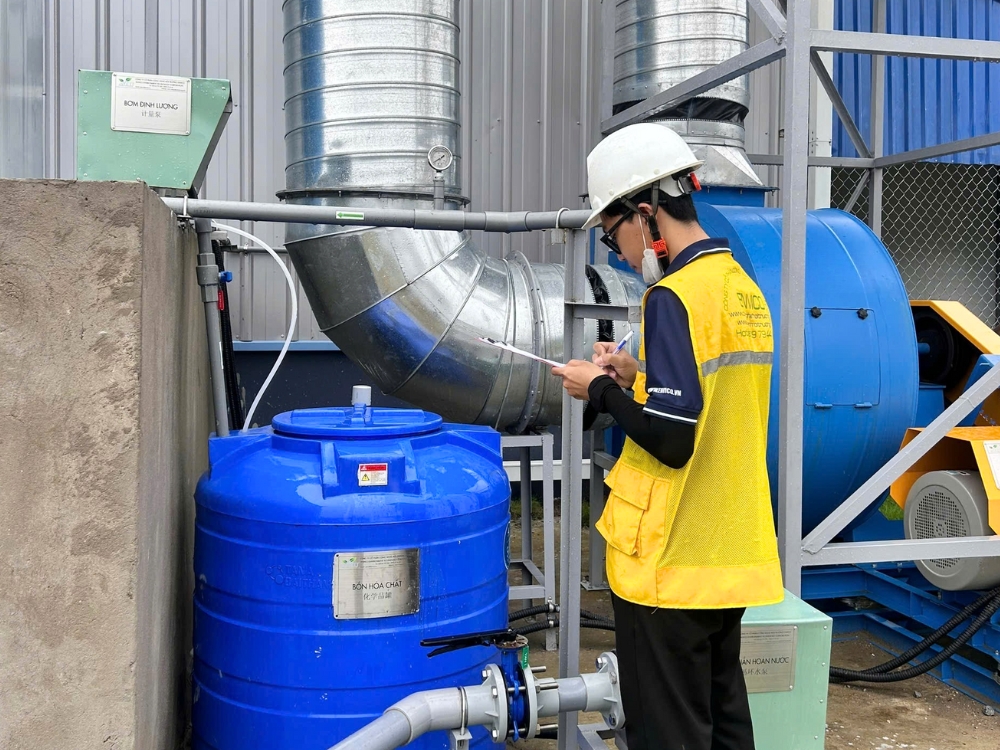 Xu ly khi thai hoi hoa chat asahi cong suat 150000 3