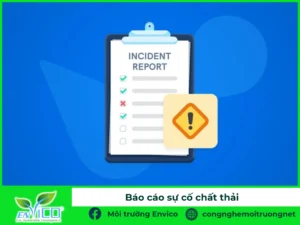 Nộp báo cáo sự cố chất thải KCX, KCN trước ngày 29/4/2026