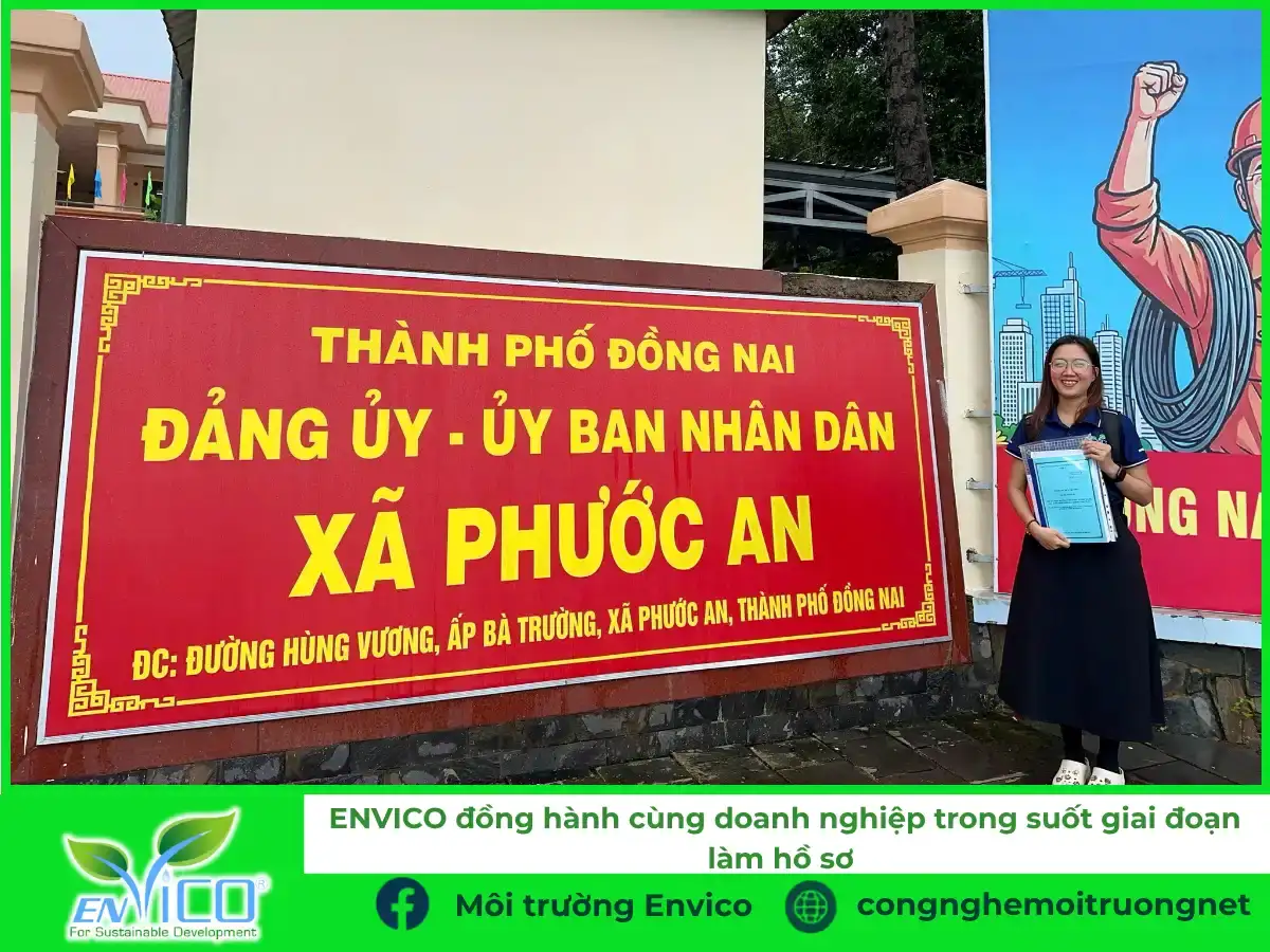 ENVICO hoàn thành đăng kí hồ sơ môi trường cho doanh nghiệp
